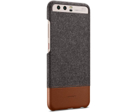 Etui skóra-filc do Huawei P10 brązowe - 352195 - zdjęcie 2